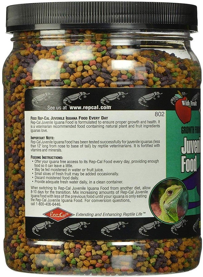 Zigzagmars Rep-Cal Juvenile Iguana Food 14.5 oz - Pack of 2 - Image 3